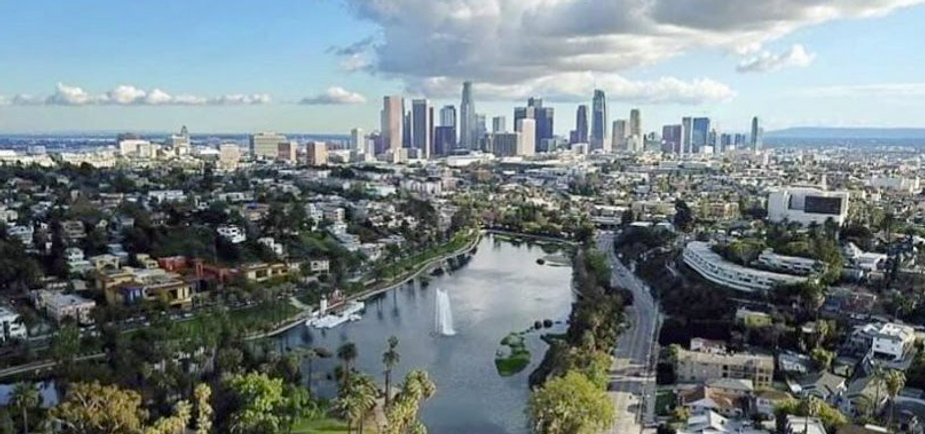 The air in Los Angeles is the cleanest it has been since 1995